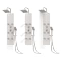 Miniatyrbillede 10 af 11: Brusepanel 25x47,5x130 cm glas hvid - Brusepanel - Brusepaneler - Home & Living