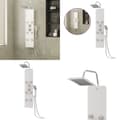 Miniatyrbillede 1 af 11: Brusepanel 25x47,5x130 cm glas hvid - Brusepanel - Brusepaneler - Home & Living