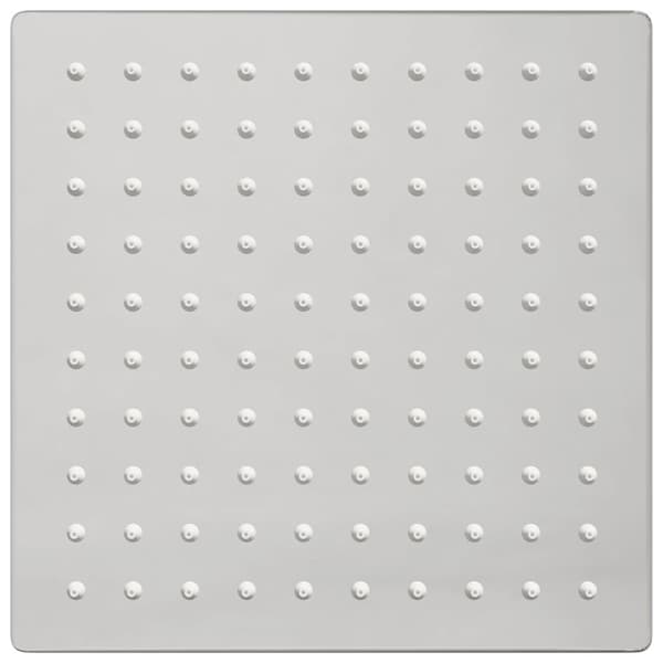 vidaXL Regndusjhode rustfritt stål 304 20x20 cm firkantet