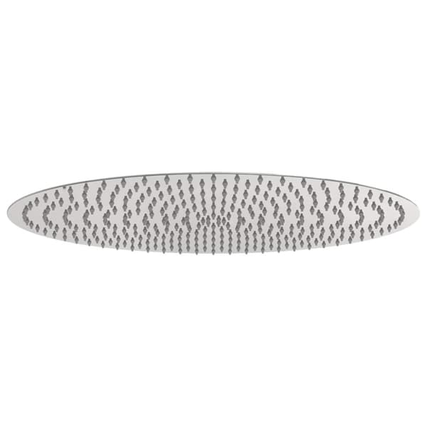 vidaXL regnbrusehoved 50 cm rund rustfrit stål 304
