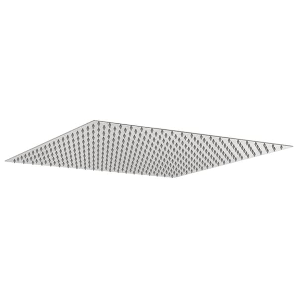 vidaXL regnbrusehoved 50x50 cm firkantet rustfrit stål 304