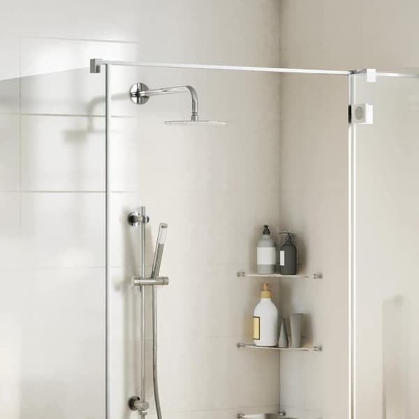 vidaXL Sadesuihkupää ruostumatonta terästä 304 25 cm pyöreä