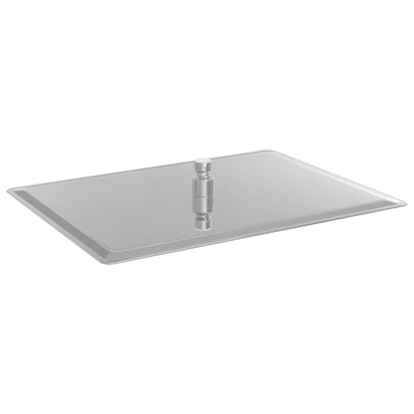 vidaXL Regndusjhode rustfritt stål 304 40x30 cm firkantet