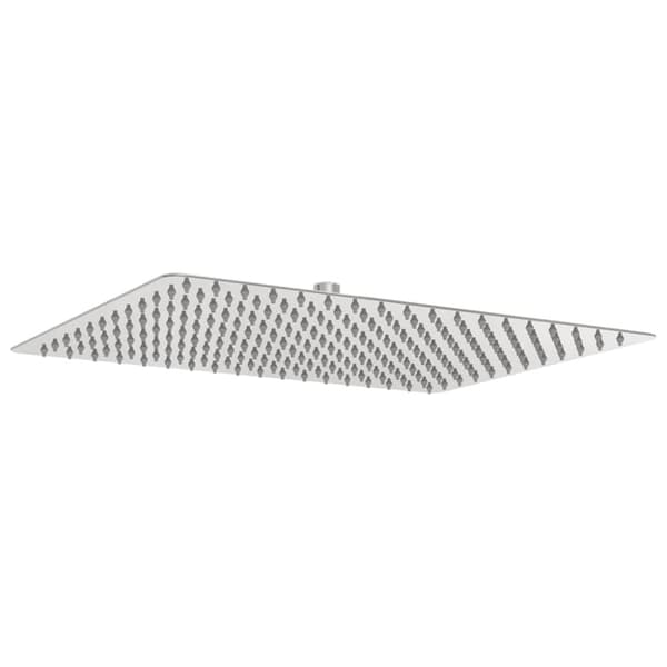 vidaXL Regndusjhode rustfritt stål 304 40x30 cm firkantet