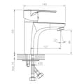 Pikkukuva 2 / 3: Washbasin faucet DECOROOM DR70011