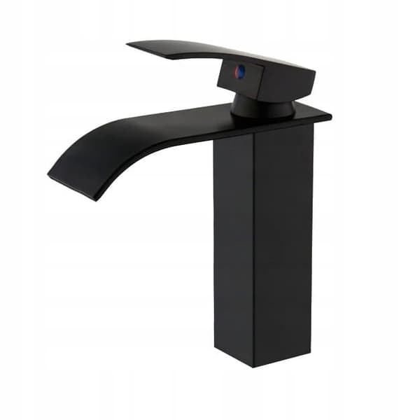 Svart Handfatkran - Hållbar, Säker & Modern Design för Badrum