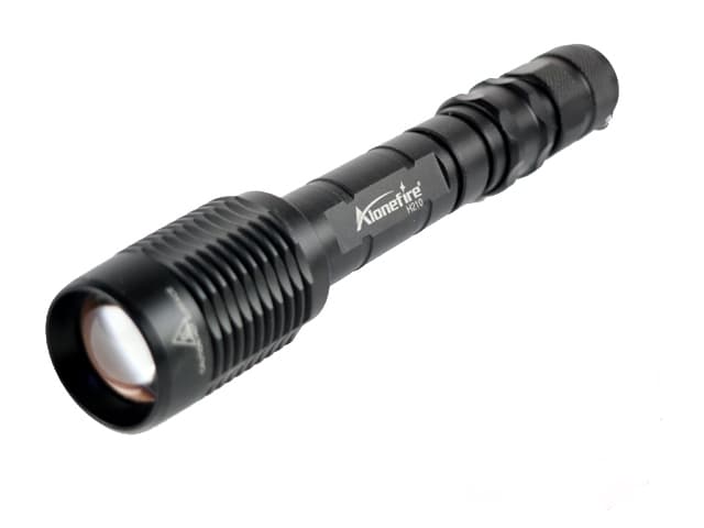 Led ficklampa Cree 1x XM-L T6 led 1000 Lumen Zoom t. jakt fiske