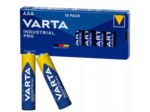 Varta Industrial - Batteri AAA - Alkalisk - 1100 mAh