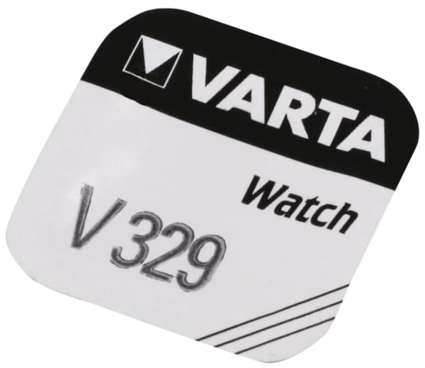 Varta -V329, Engangsbatteri, SR731, Silver-Oksid (S), 1,55 V, 1 stykker, 37 mAh