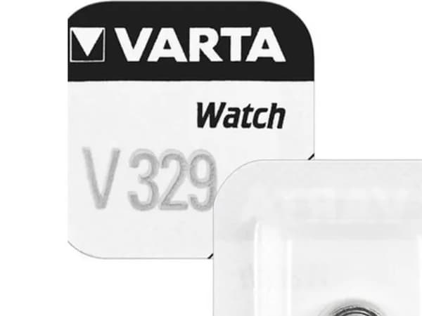 Varta -V329, Engangsbatteri, SR731, Silver-Oksid (S), 1,55 V, 1 stykker, 37 mAh