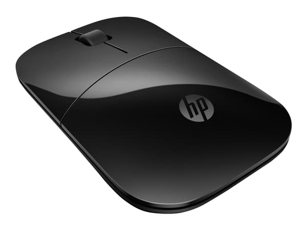 HP Z3700 - Mus - trådløs - 2.4 GHz - trådløs modtager (USB) - sort Svart