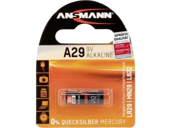 ANSMANN A29 - Batteri 29A - Alkalisk