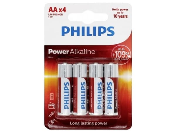 Philips Power Alkaline Batteri LR6P4B/10