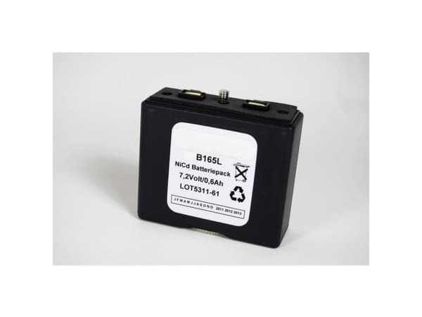 Beltrona Erstatter original-batteri 8697322502, 8697322961, 8697322963, 8697322965 Walkie talkie-batteri 7.2 V 600 mAh