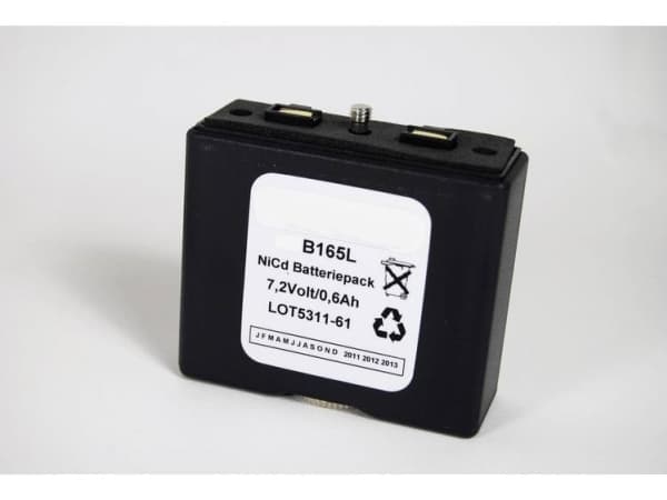 Beltrona Erstatter original-batteri 8697322502, 8697322961, 8697322963, 8697322965 Walkie talkie-batteri 7.2 V 600 mAh