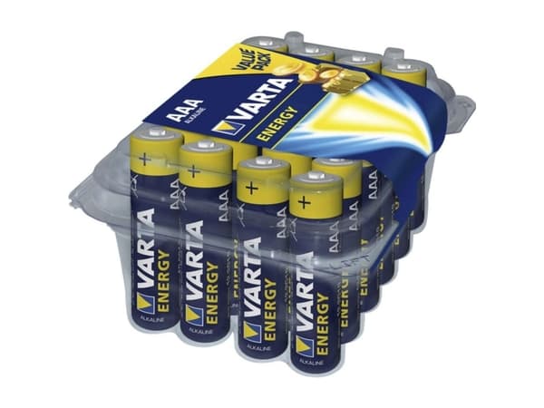 Varta Energy 4103 - Batteri 24 x AAA - Alkalisk