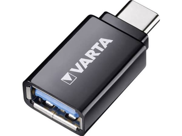 Laddare/datakabel Varta USB 3.0A - USB 3.1 typ C