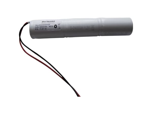 Beltrona 3DD4000HSK Nödbatteri Kabel 3,6 V 4000 mAh