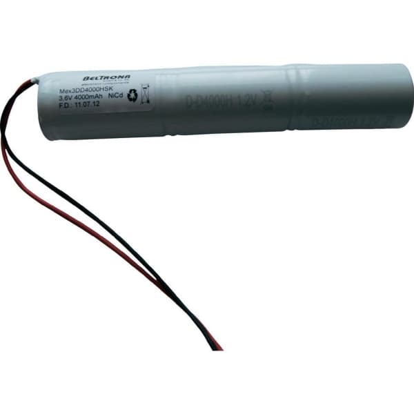 Beltrona 3DD4000HSK Nödbatteri Kabel 3,6 V 4000 mAh