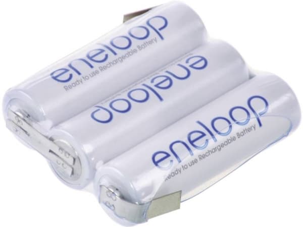 Panasonic eneloop serie F1x3 Batteripaket 3x R6 (AA) Z-loddefane NiMH 3.6 V 1900 mAh