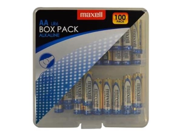 Maxell LR6 - Batteri 100 x AA-type - Alkalisk