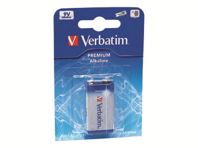 Verbatim - Batteri 9V - Alkalisk