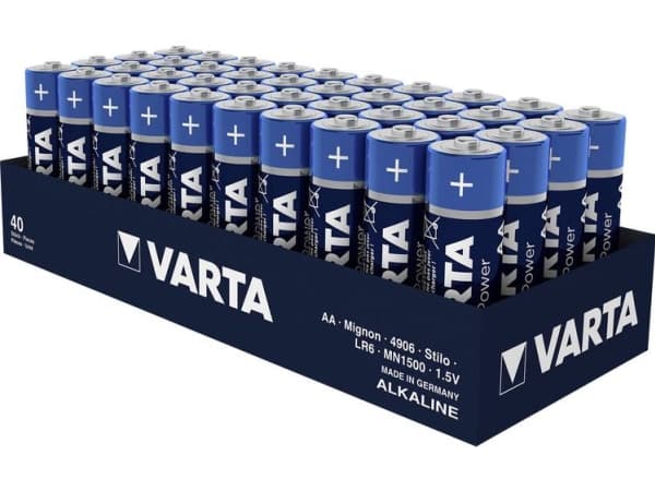 Varta Longlife Power 4906 - Batteri 40 x AA-type - alkalisk mangan