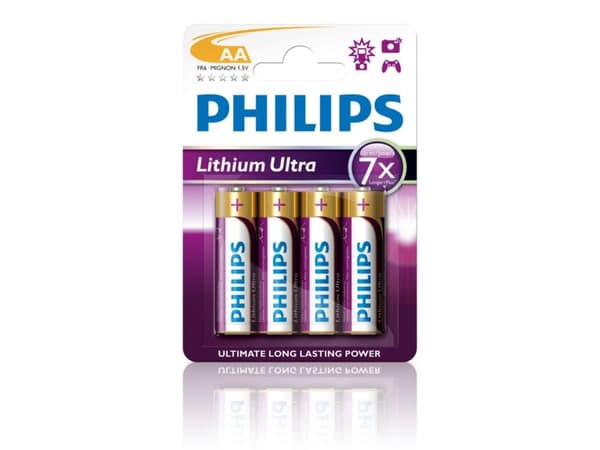 Lithium Ultra AA 4-blister Lithium Ultra-batteri
