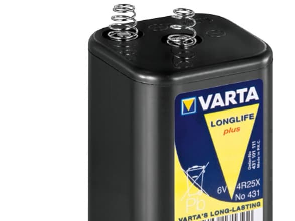 Varta Longlife Plus 431 - Batteri - Zinkklorid - 8.5 Ah