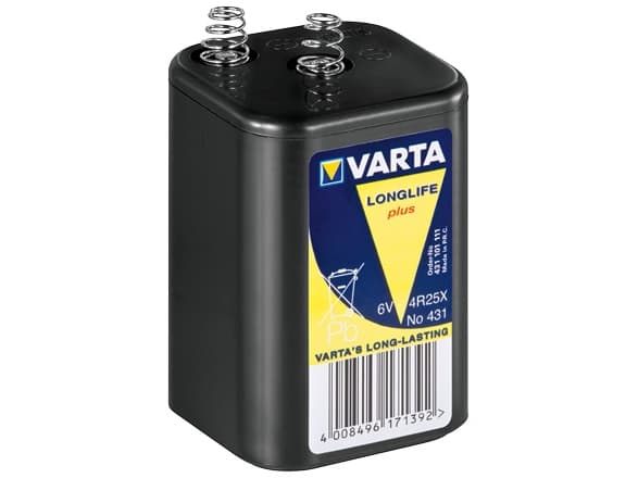 Varta Longlife Plus 431 - Batteri - Zinkklorid - 8.5 Ah