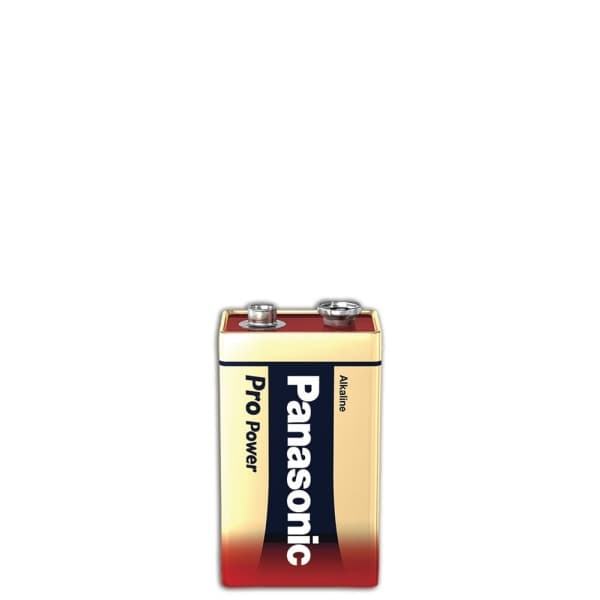 Panasonic Alkaline Pro Power 6LR61PPG - Batteri 9V - Alkalisk