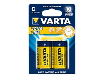 Varta 04114110412 Engangsbatteri C Alkalinsk