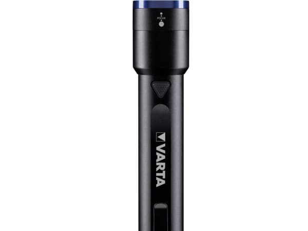Varta F30R, Käsikokoinen taskulamppu, Musta, 2 m, IPX4, LED, 10 W