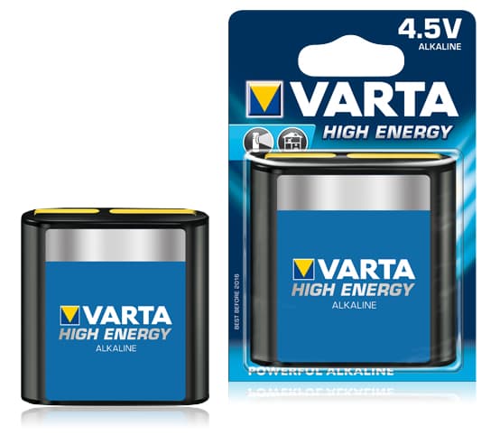 Varta High Energy - Batteri 3LR12 - Alkalisk - 5900 mAh