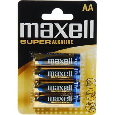 Maxell Super Alkaline XL LR06 XL - Batteri 4 x AA-type - Alkalisk