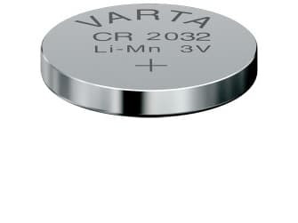 Varta SC PCBD 2/1 ++/- Knapcellebatteri CR 2032 Lithium 230 mAh 3 V 1 stk
