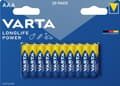 Miniatyrbilde 2 av 2: Varta 4903121420, Engangsbatteri, AAA, Alkalinsk, 1,5 V, 20 stykker, 44,5 mm
