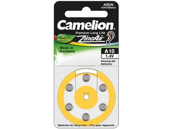 Camelion PR70 høreapparatbatteri 6 stk.