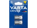 Pikkukuva 2 / 2: Varta -CR123A-2, Kertakäyttöinen akku, CR123A, Litium, 3 V, 2 kpl, 1500 mAh