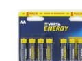 Pikkukuva 3 / 4: Varta BV-8 AA, Kertakäyttöinen akku, AA, Alkali, 8 kpl, Sininen, Keltainen, Lieriömäinen