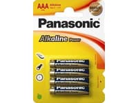 Panasonic Alkaline Power LR03APB/4BP - Batteri 4 x AAA - Alkalisk