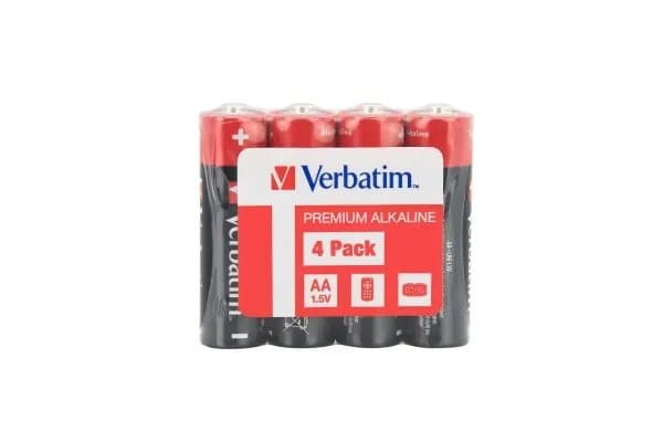 Verbatim - Batteri 4 x AA / LR6 - alkaliskt