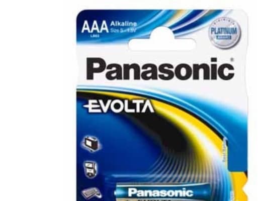 Panasonic Evolta AAA, Single-use battery, Alkalinsk, 1,5 V, 2 stykker, Blå, AAA