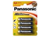 Panasonic 1x4 LR6APB, Engangsbatteri, Alkalinsk, 1,5 V, Blå, Gull, 14,5 mm, 14,5 mm