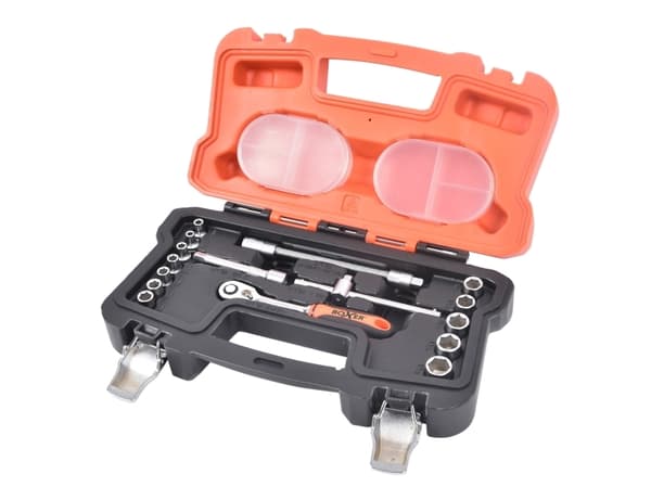 Boxer® topnøglesæt 4-13 mm 1/4'' 16 dele