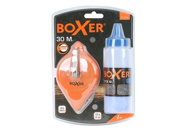 Boxer® kridtsnor med kridt 30 meter