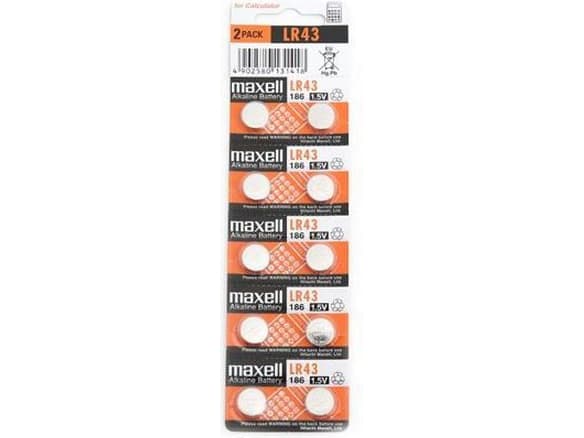 Maxell 11716900, Engangsbatteri, 1,5 V, 4,2 mm, 1,16 cm, 1,4 g, Blister