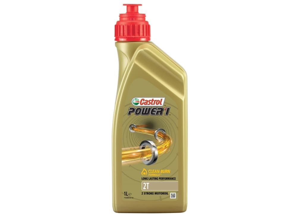 Castrol Power 1 fullsyntetisk 2-takt olja 1 liter