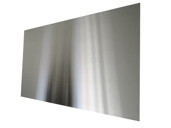 Home&gt;it® fyrkantig stänkplatta 80 x 40 cm borstat rostfritt stål