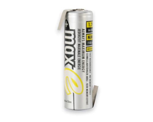 Ansmann 2100mAh maxE, Ladattava akku, AA, Nikkelimetallihybridi (NiMH), 1,2 V, 1 kpl, 2100 mAh